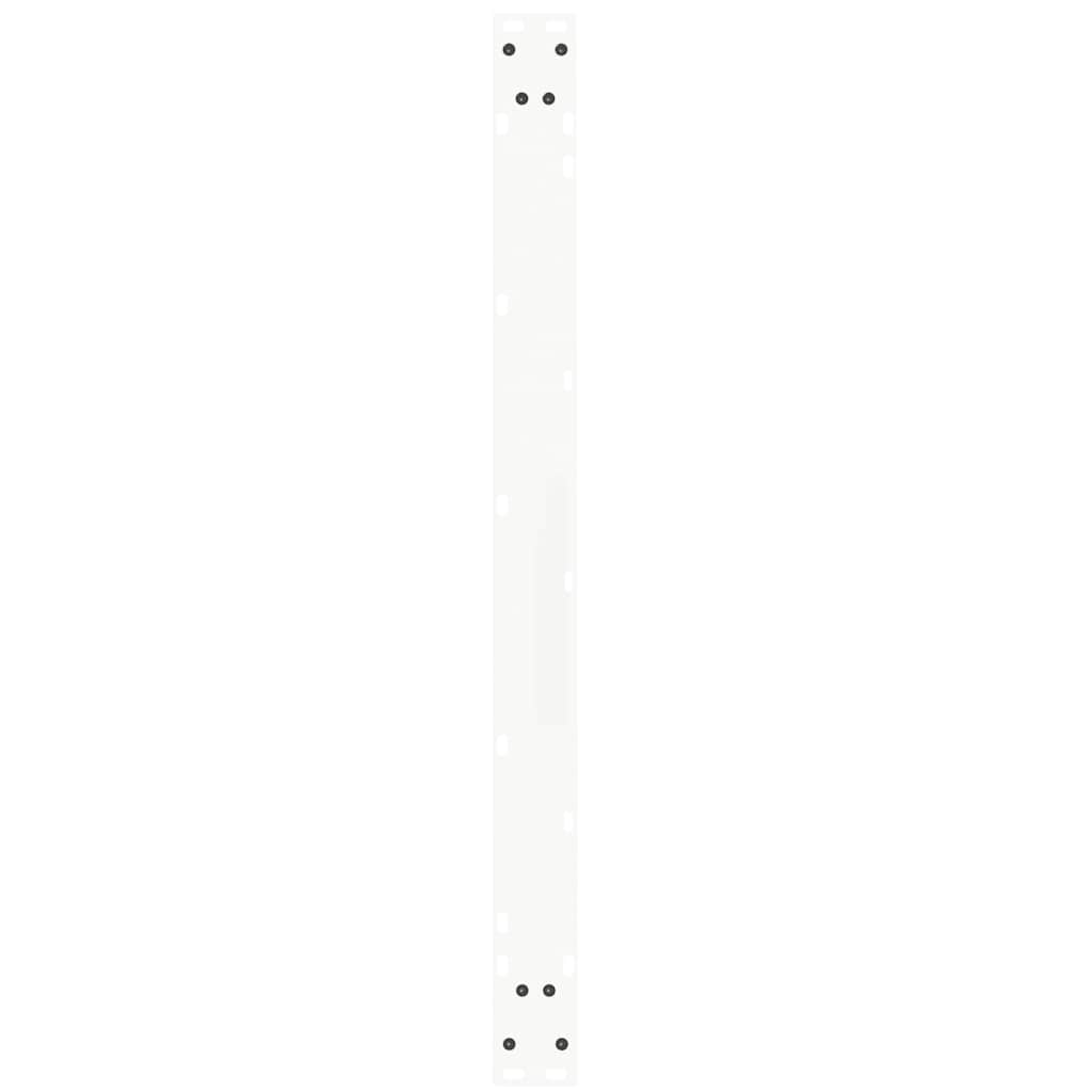 Dining Table Legs V-Shape 3 pcs White 100x(72-73.3) cm Steel