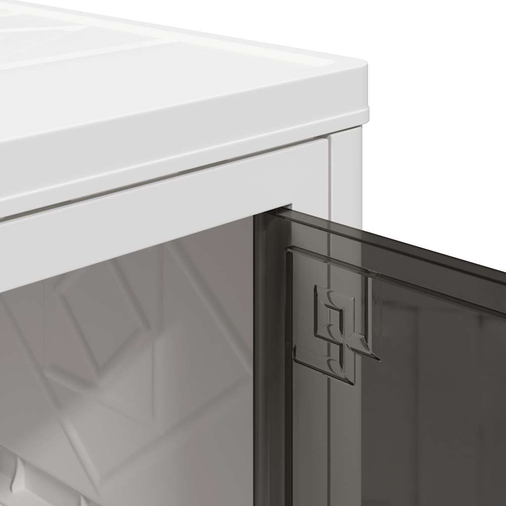 Stackable Storage Box with Wheels 5-Tier 28 L 48,5x29,5x139 cm