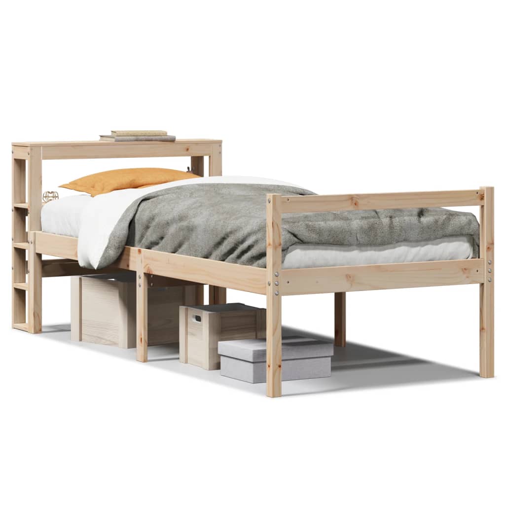 Senior Bed with Headboard without Mattress 90x190 cm Single