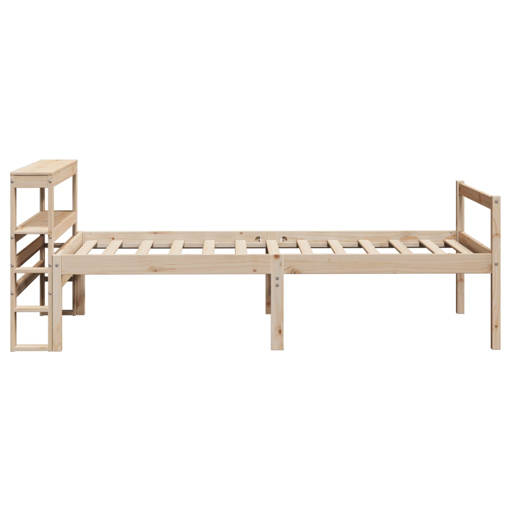 Senior Bed with Headboard without Mattress 90x190 cm Single