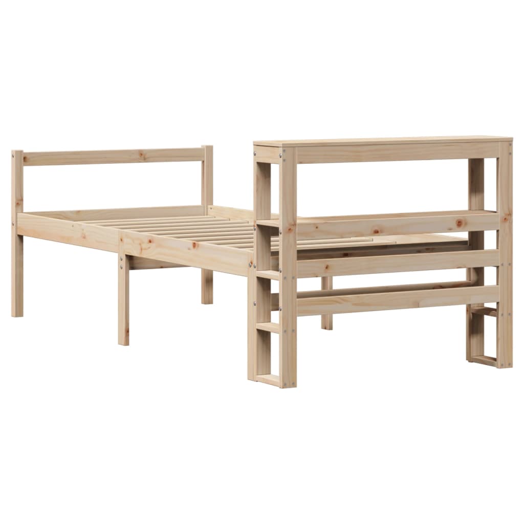 Senior Bed with Headboard without Mattress 90x200 cm
