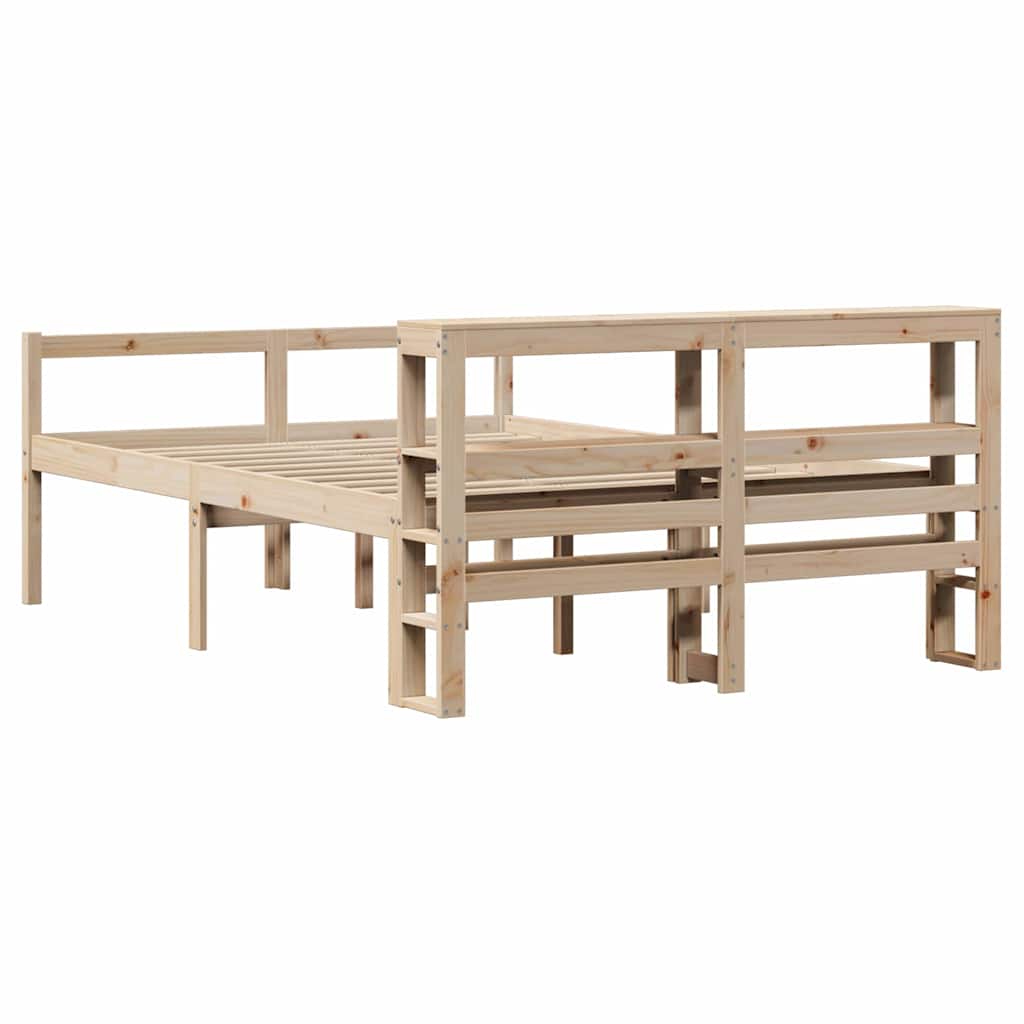 Senior Bed with Headboard without Mattress 160x200 cm