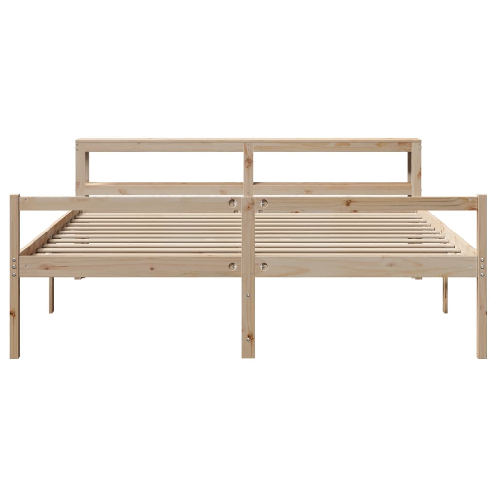 Senior Bed with Headboard without Mattress 180x200 cm Super King