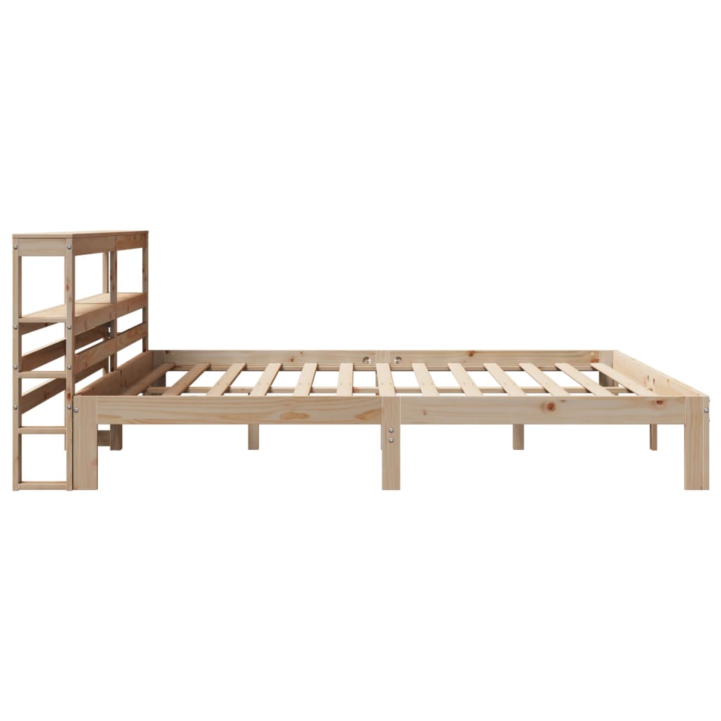 Bed Frame with Headboard without Mattress 180x200 cm Super King