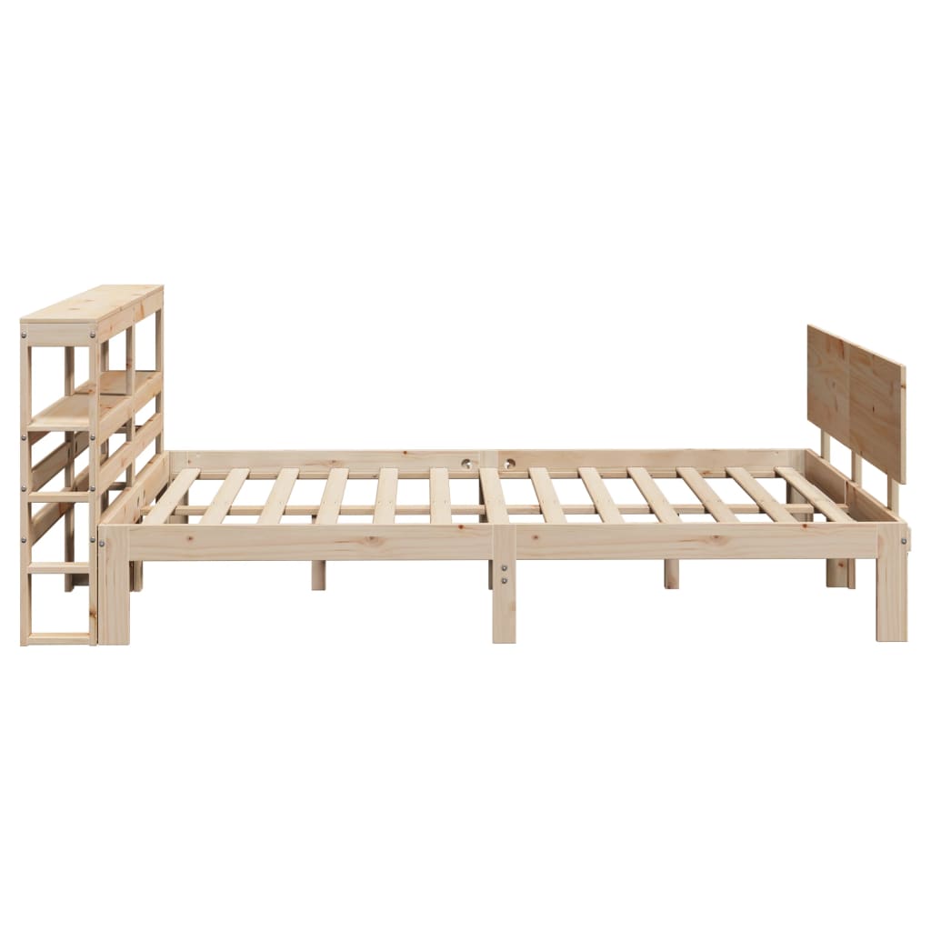 Bed Frame with Headboard without Mattress 140x200 cm