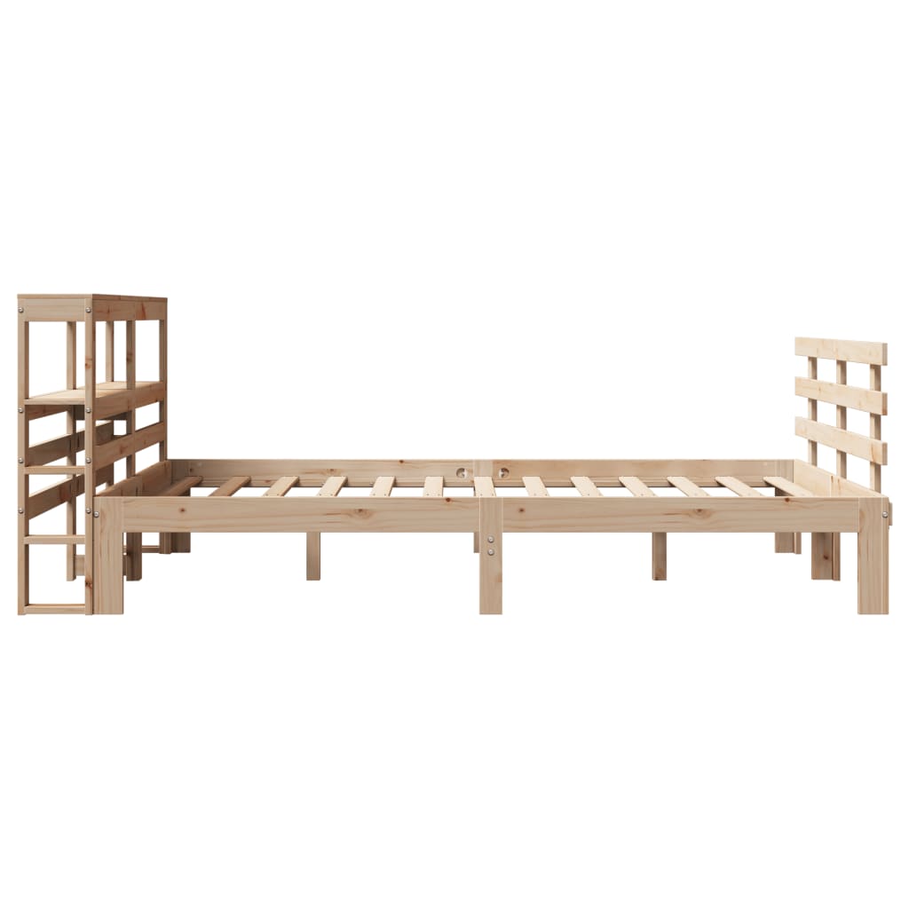 Bed Frame with Headboard without Mattress 120x190 cm Small Double