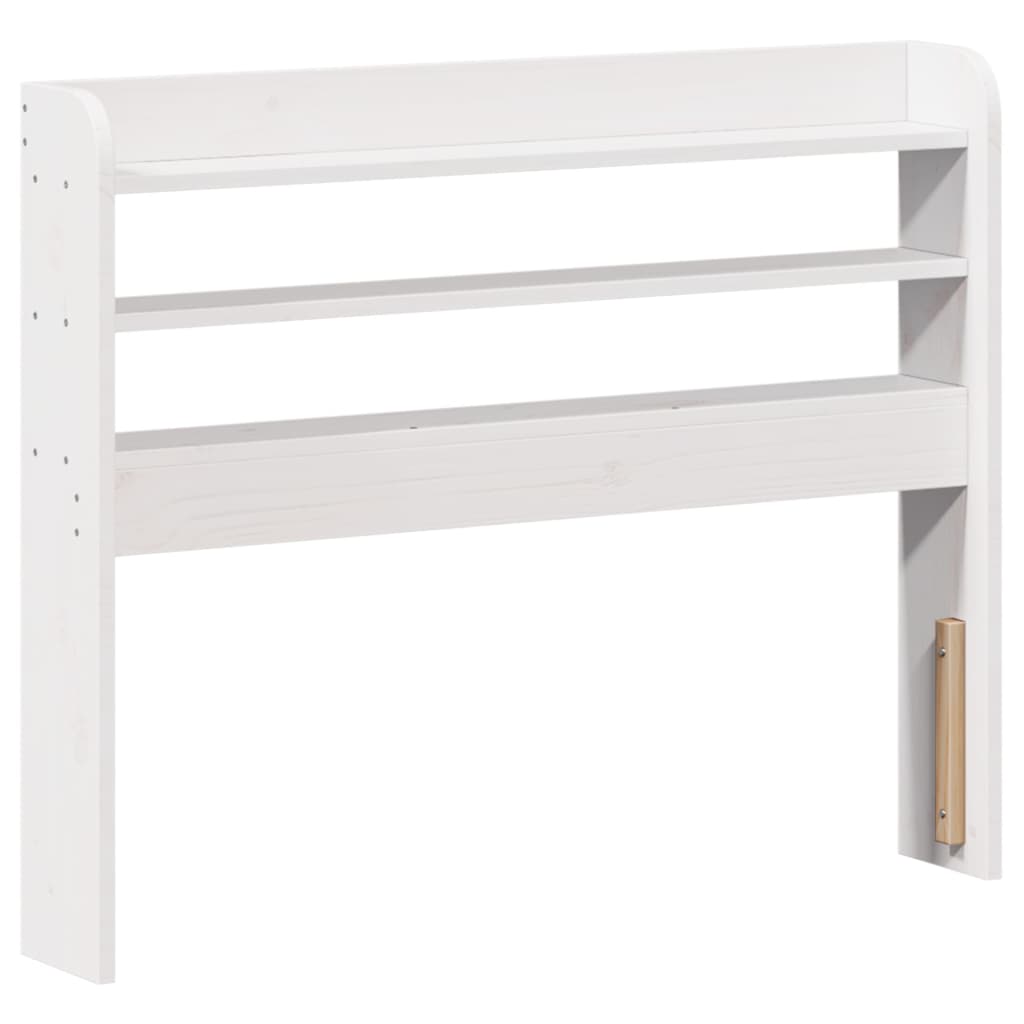 Bed Frame without Mattress White 90x190 cm Single Solid Wood Pine