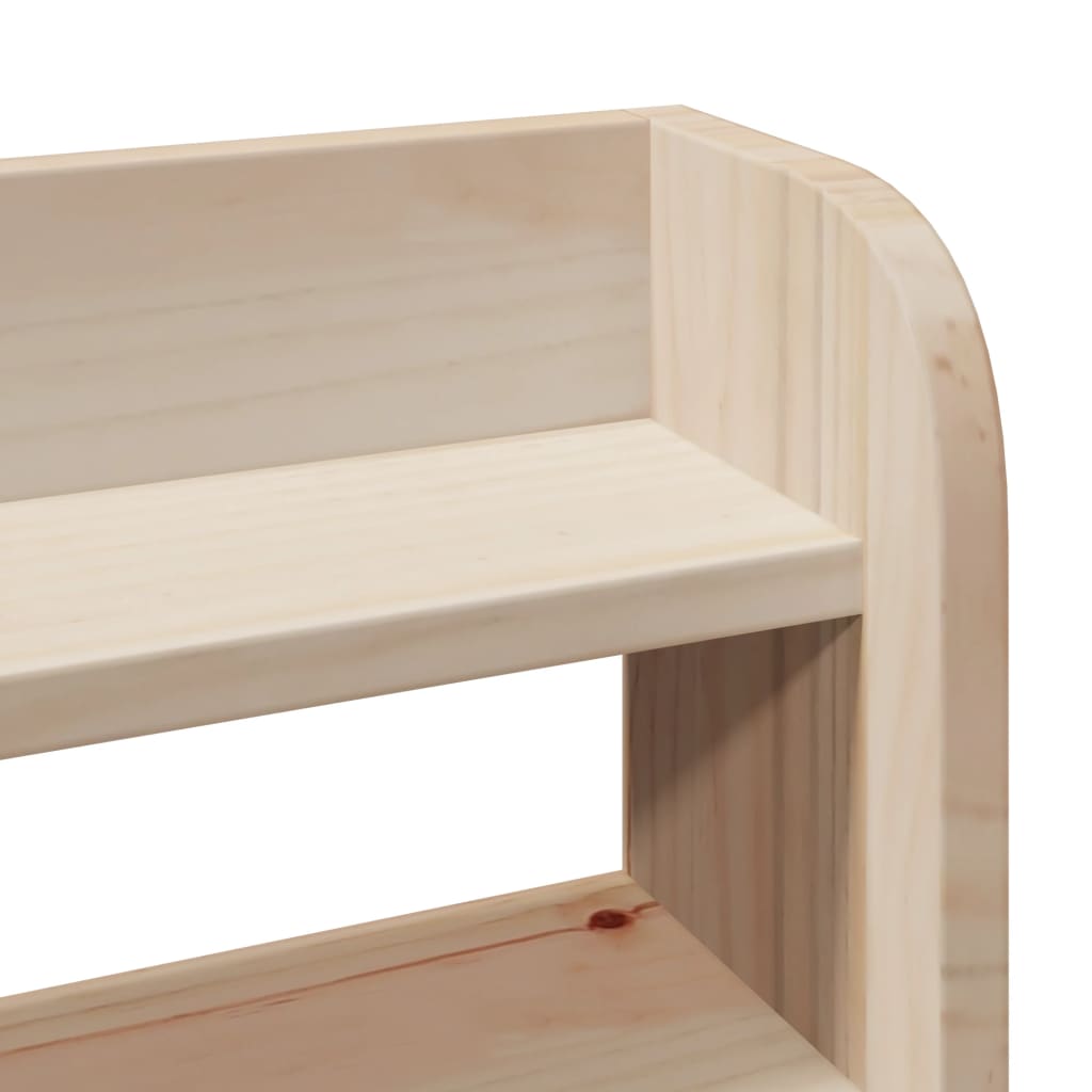 Bed Frame without Mattress 120x200 cm Solid Wood Pine