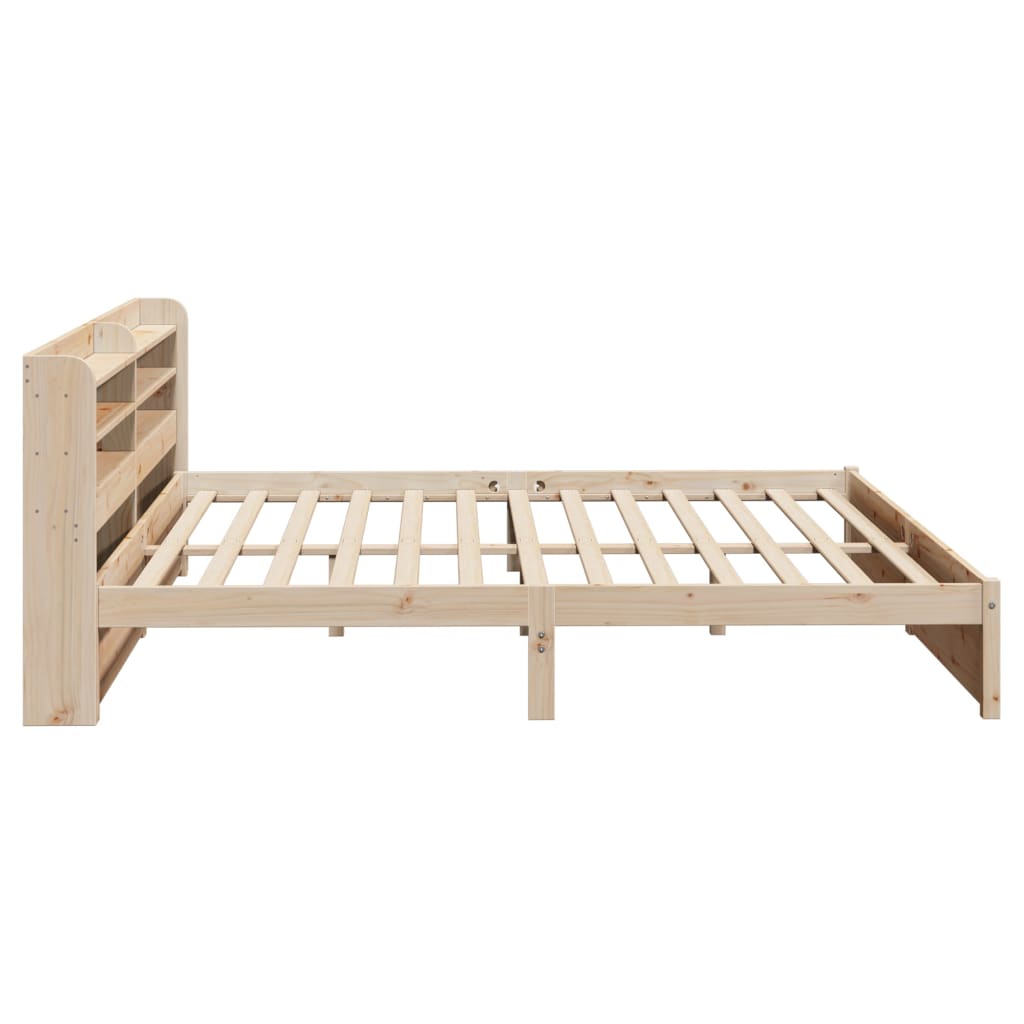 vidaXL Bed Frame with Headboard without Mattress 180x200 cm Super King