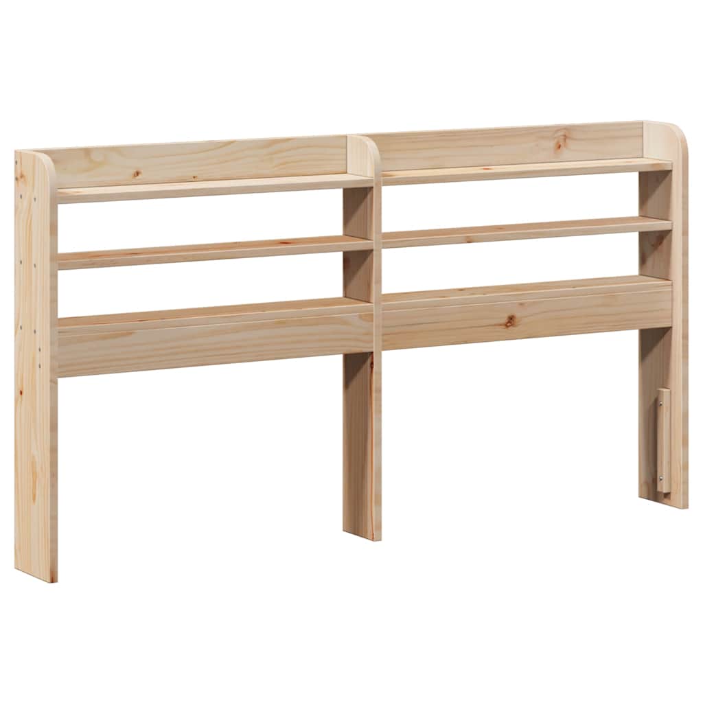 Bed Frame | Natural Pine | Solid Pine Wood, Plywood | Double | Bed Frame