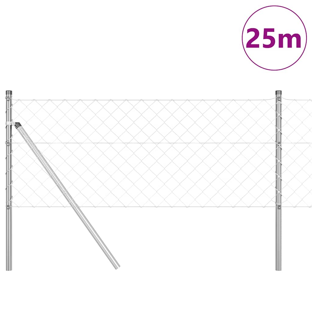Ground Fix Welded Wire Fence 25 x 0.6 m (W x H)