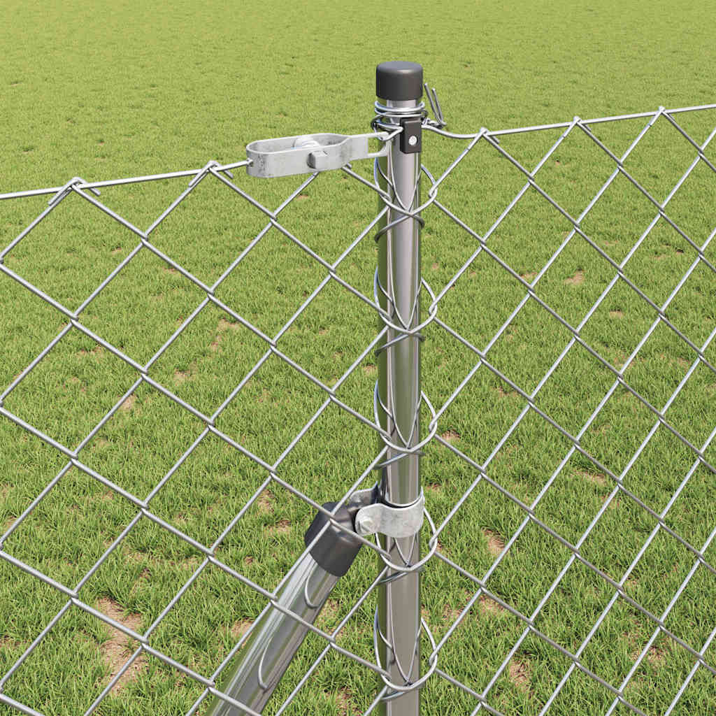 Fence Post Silver 25 x 1.2 m (60 x 60 mm mesh) Steel