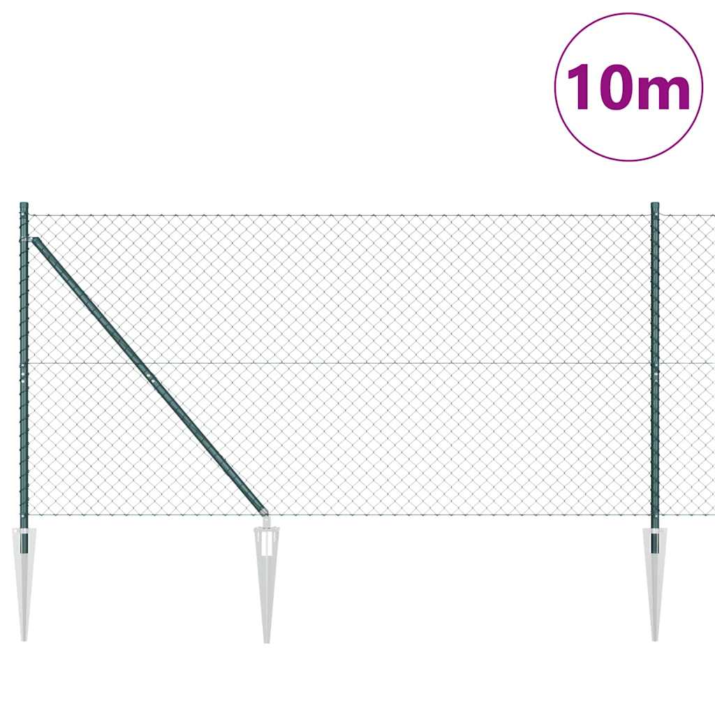 Welded Wire Fence with Spikes 10 x 1.4 m (W x H)