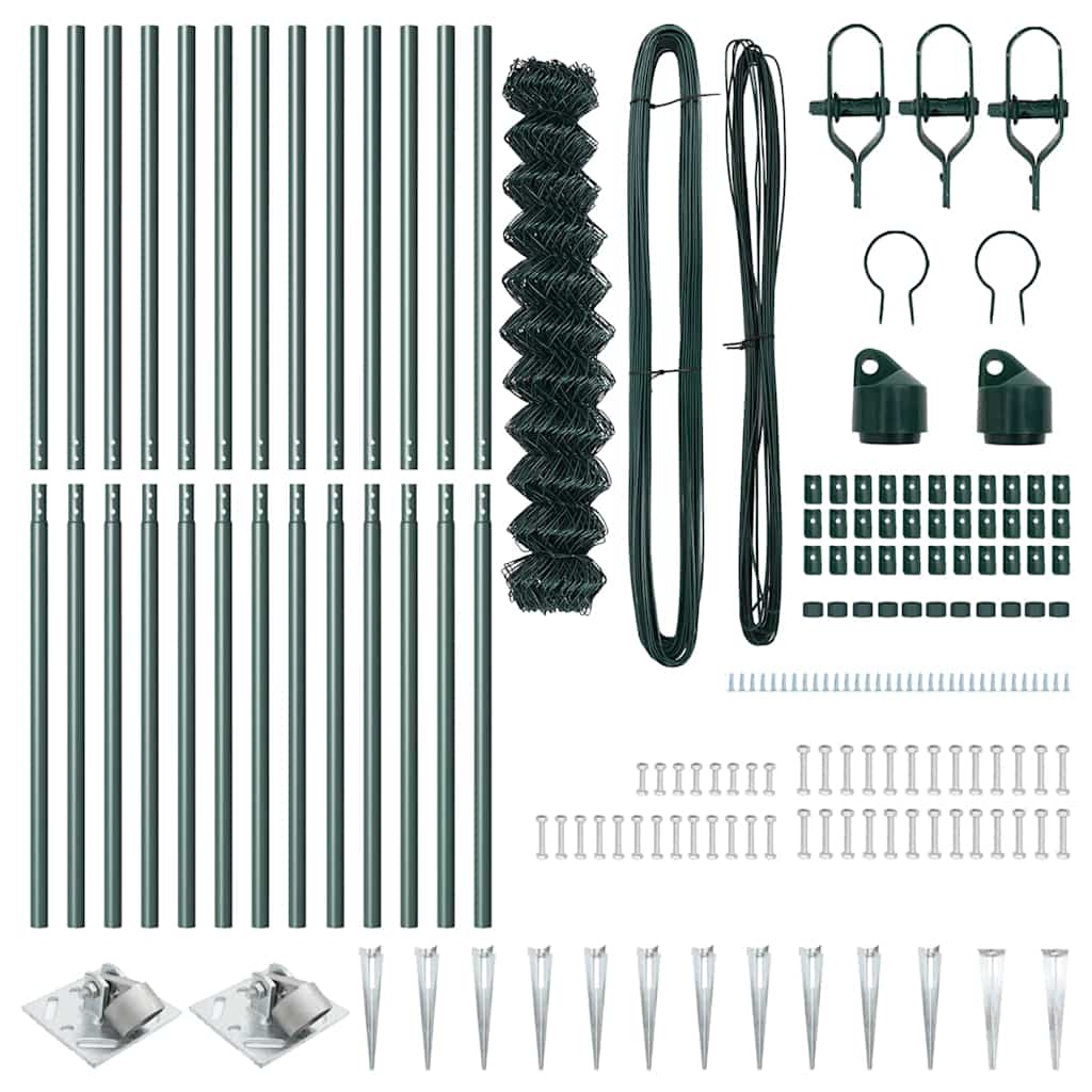 Welded Wire Fence with Spikes 25 x 1.2 m (W x H)