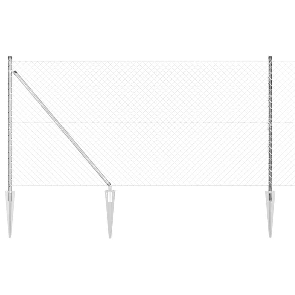 Welded Wire Fence with Spikes 10 x 1.4 m (W x H)