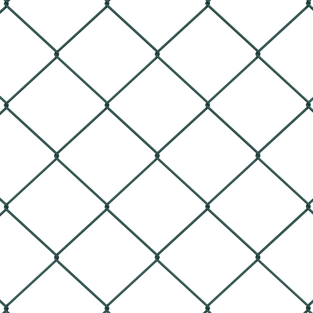 Fence Post Green 10 x 1.5 m (60 x 60 mm mesh) Steel and PVC