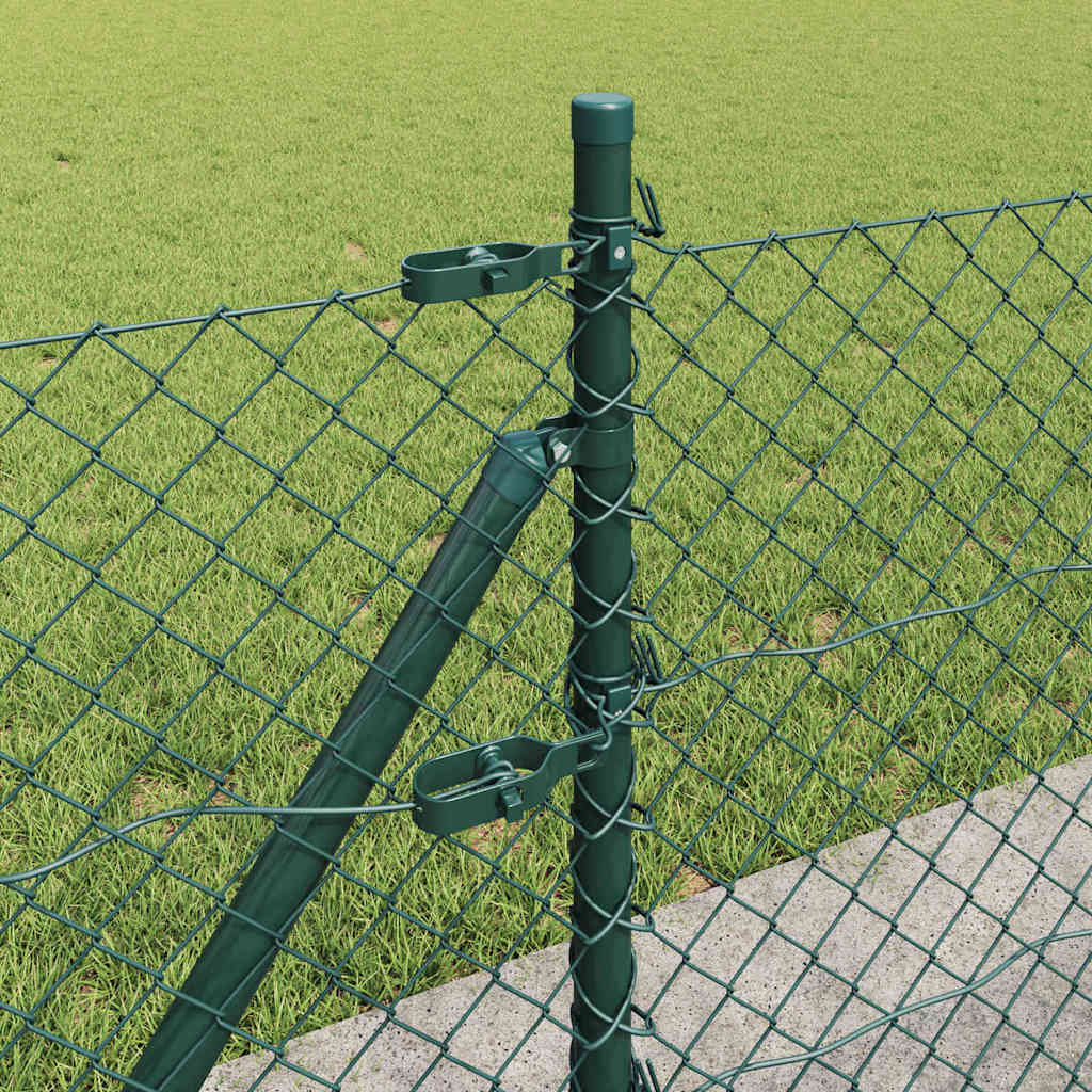 Welded Wire Fence with Concrete Base 25 x 0.6 m (W x H)