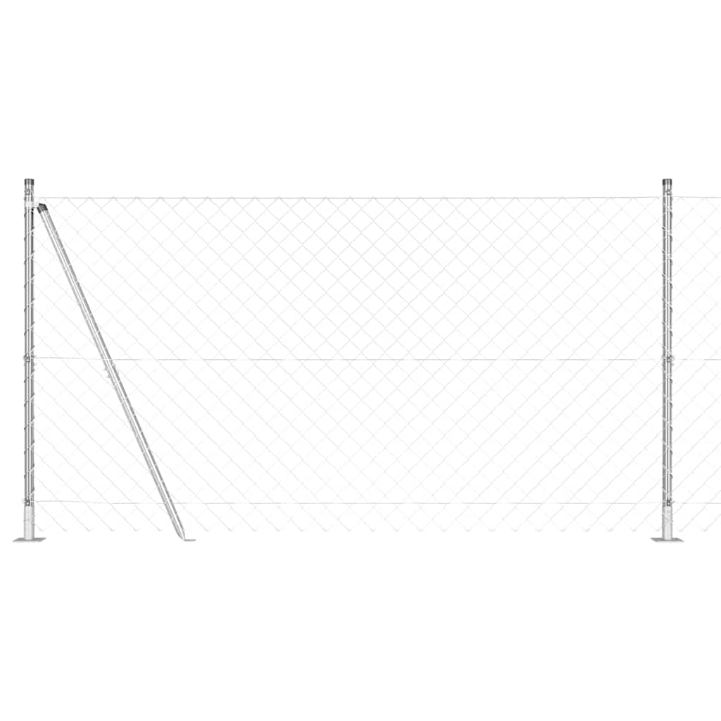 Welded Wire Fence with Concrete Base 10 x 1.2 m (W x H)