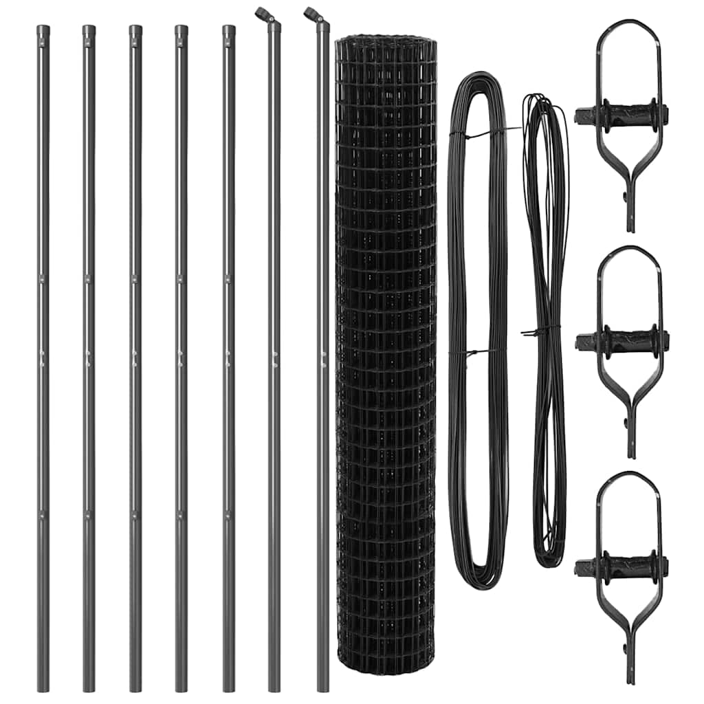 Ground Fix Welded Wire Fence 10 x 1.6 m (W x H)