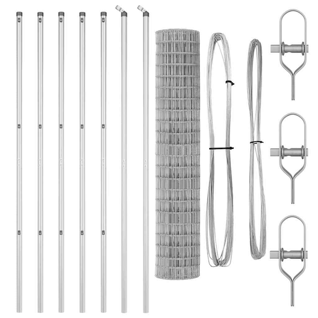 Ground Fix Welded Wire Fence 10 x 1.6 m (W x H)