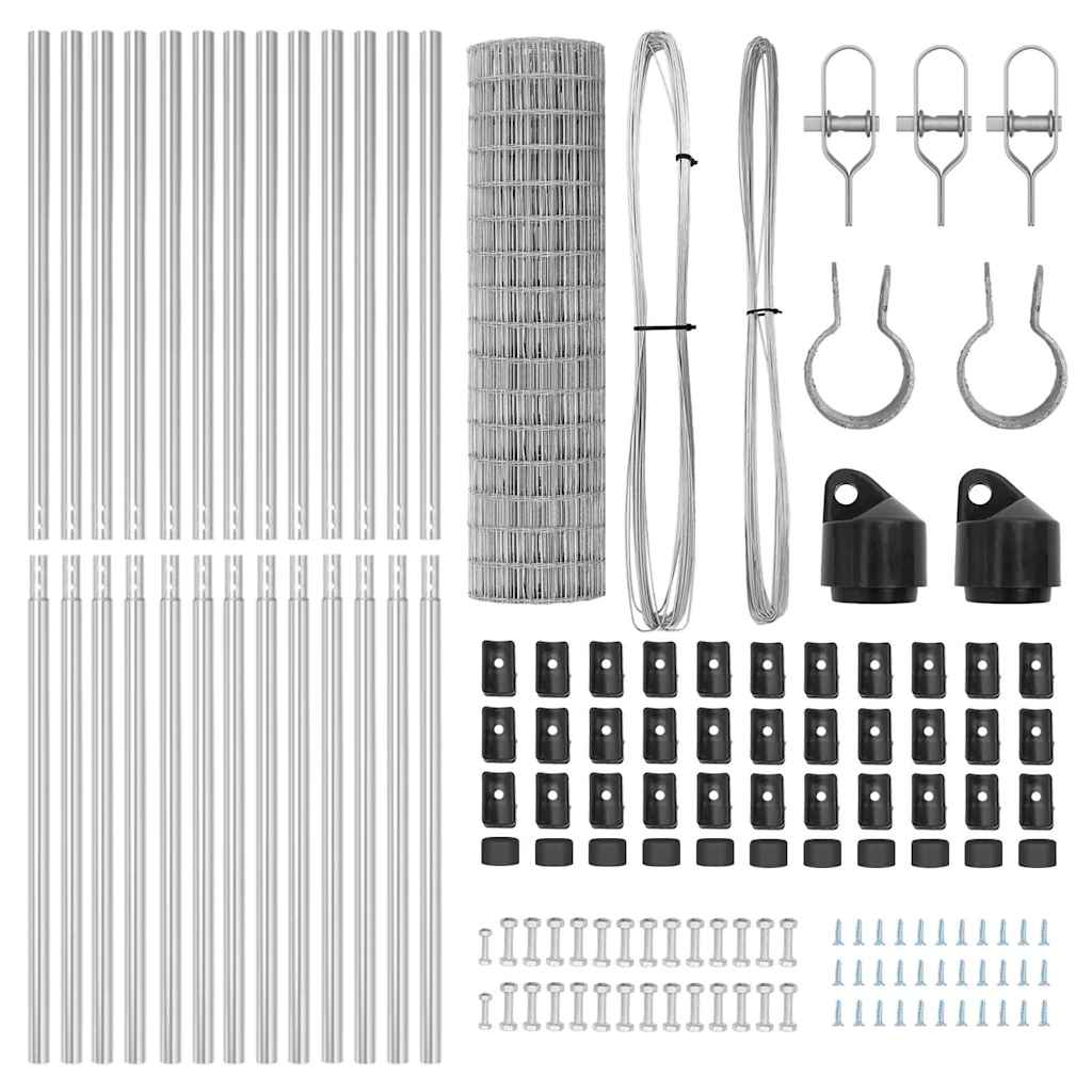 Ground Fix Welded Wire Fence 25 x 1.2 m (W x H)