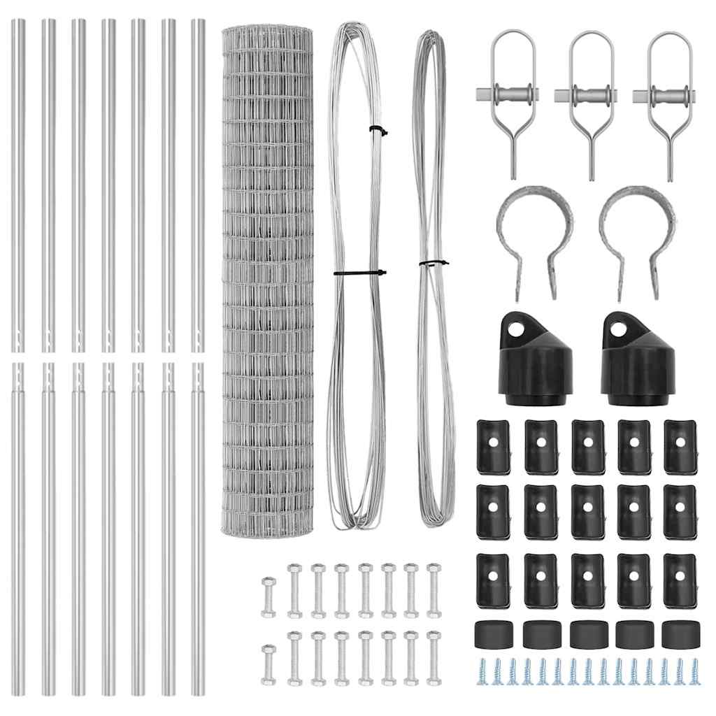 Ground Fix Welded Wire Fence 10 x 1.6 m (W x H)