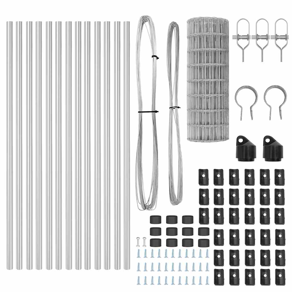 Ground Fix Welded Wire Fence 25 x 0.6 m (W x H)
