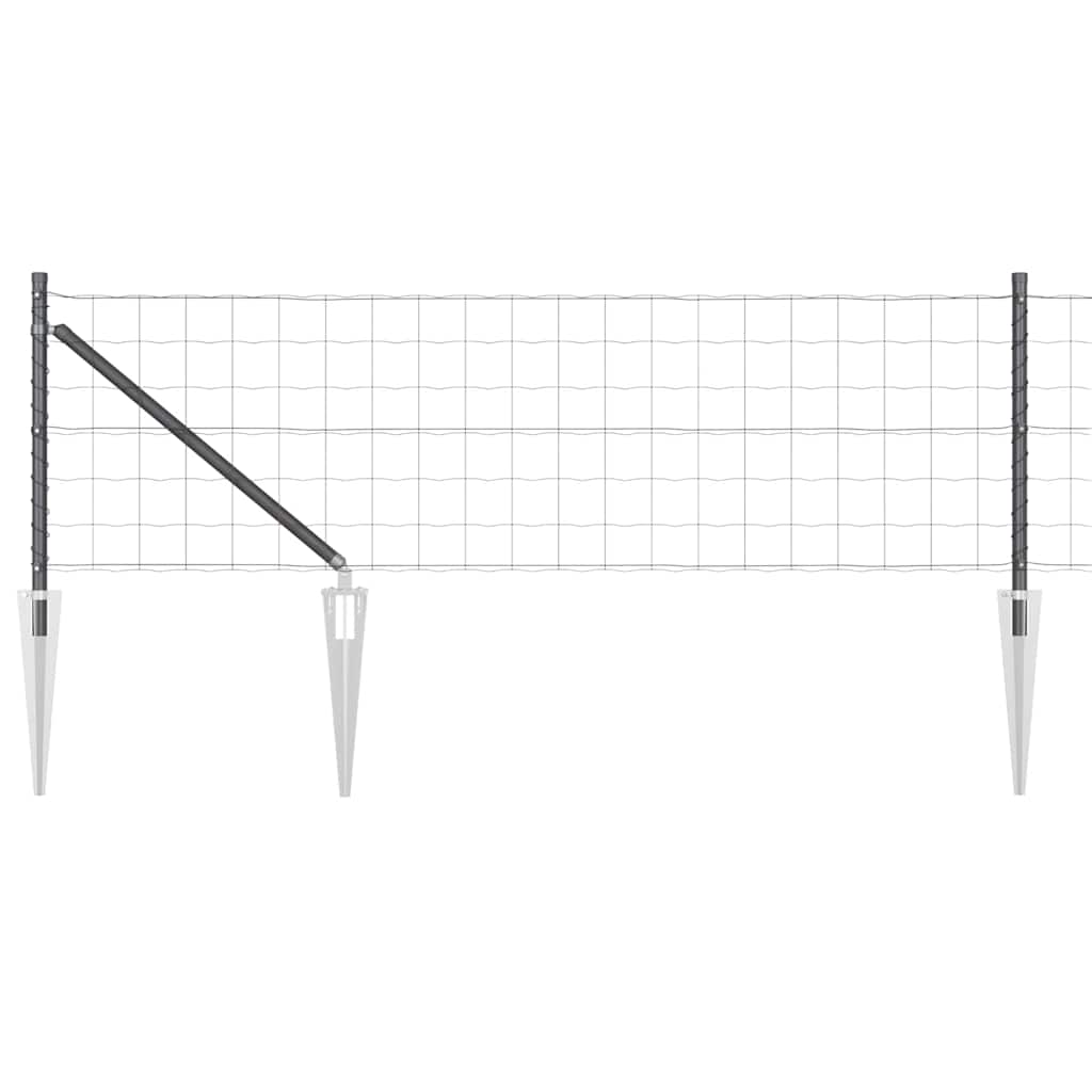 Welded Wire Fence with Spikes 10 x 0.8 m (W x H)