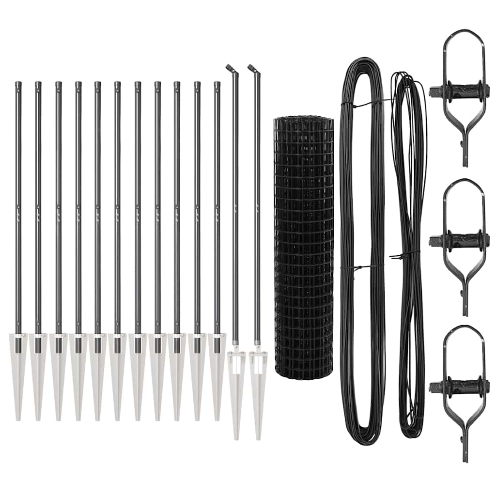 Welded Wire Fence with Spikes 25 x 1.2 m (W x H)