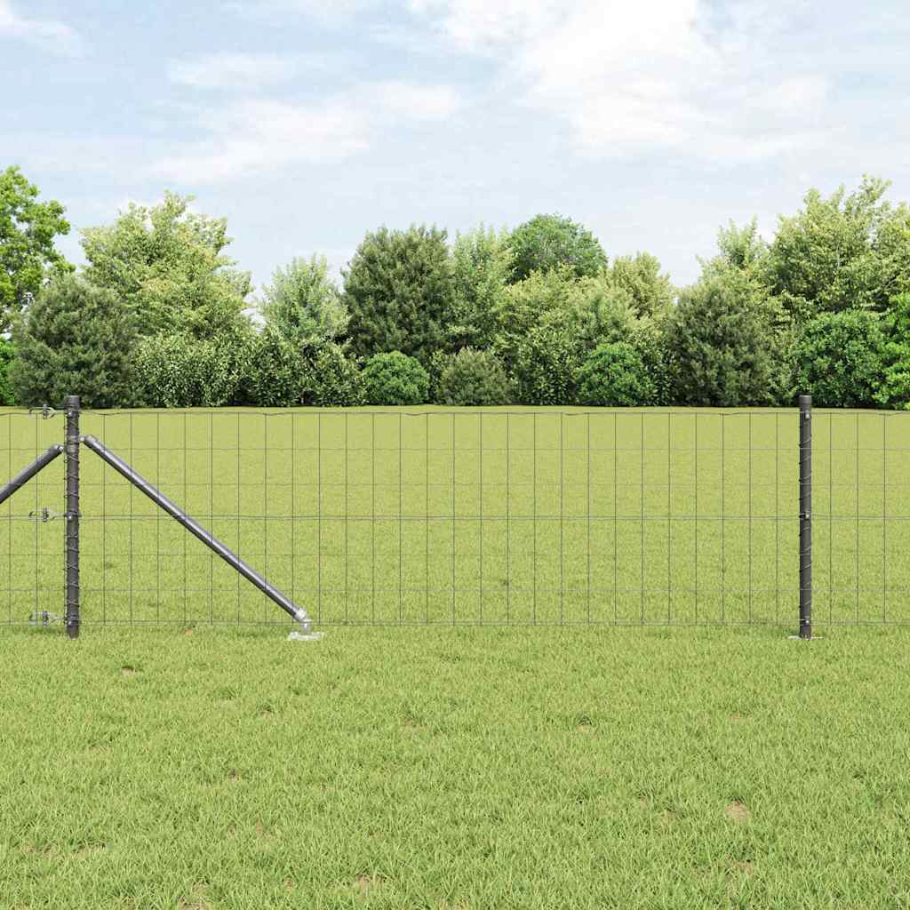 Welded Wire Fence with Spikes 25 x 0.6 m (W x H)