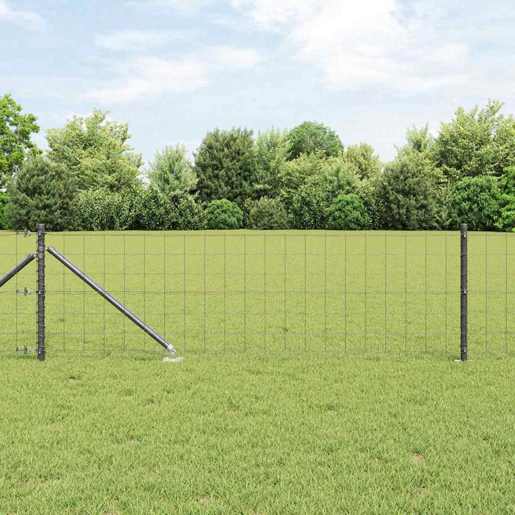 Welded Wire Fence with Spikes 25 x 0.8 m (W x H)