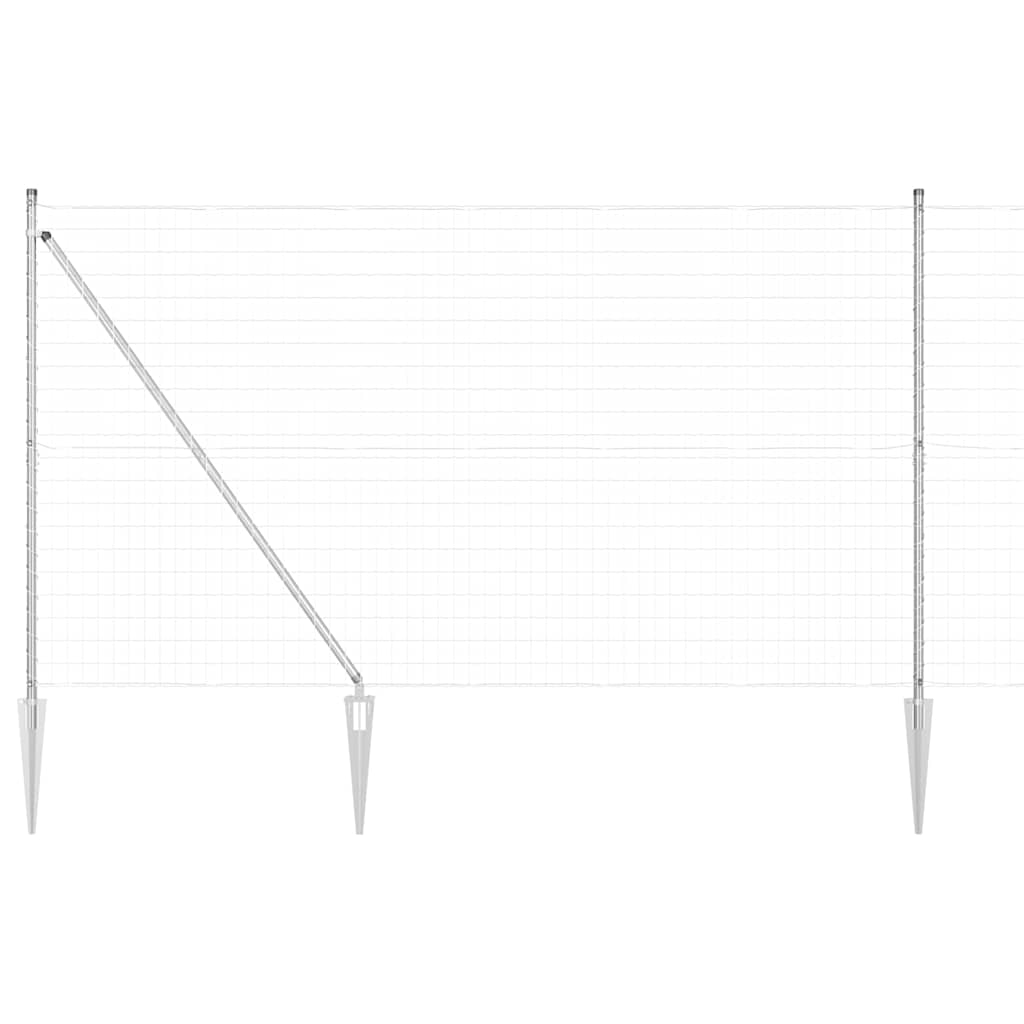 Welded Wire Fence with Spikes 10 x 1.6 m (W x H)