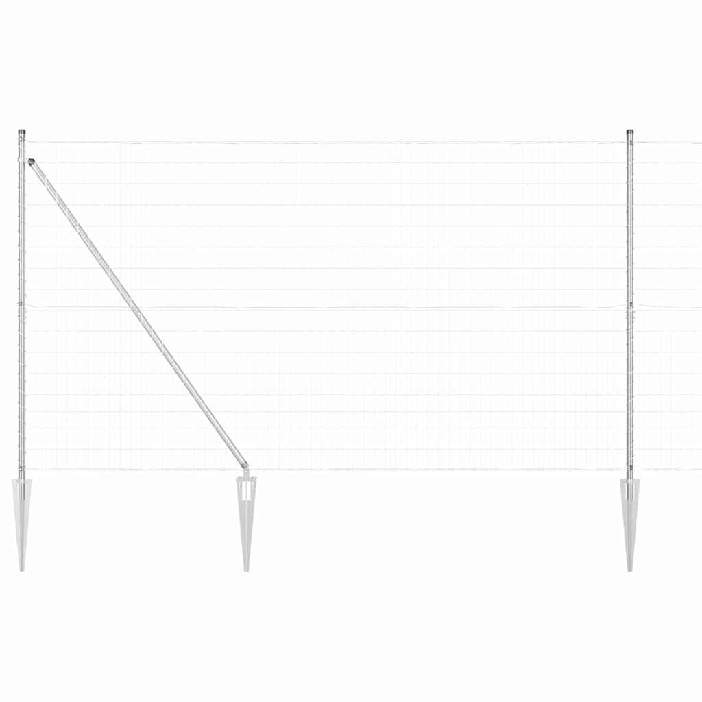 Welded Wire Fence with Spikes 10 x 1.6 m (W x H)