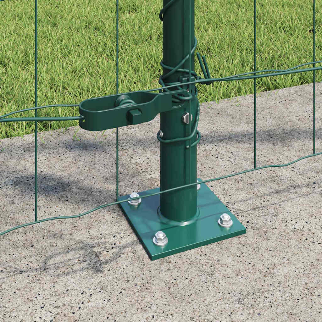 Welded Wire Fence with Concrete Base 10 x 1.2 m (W x H)