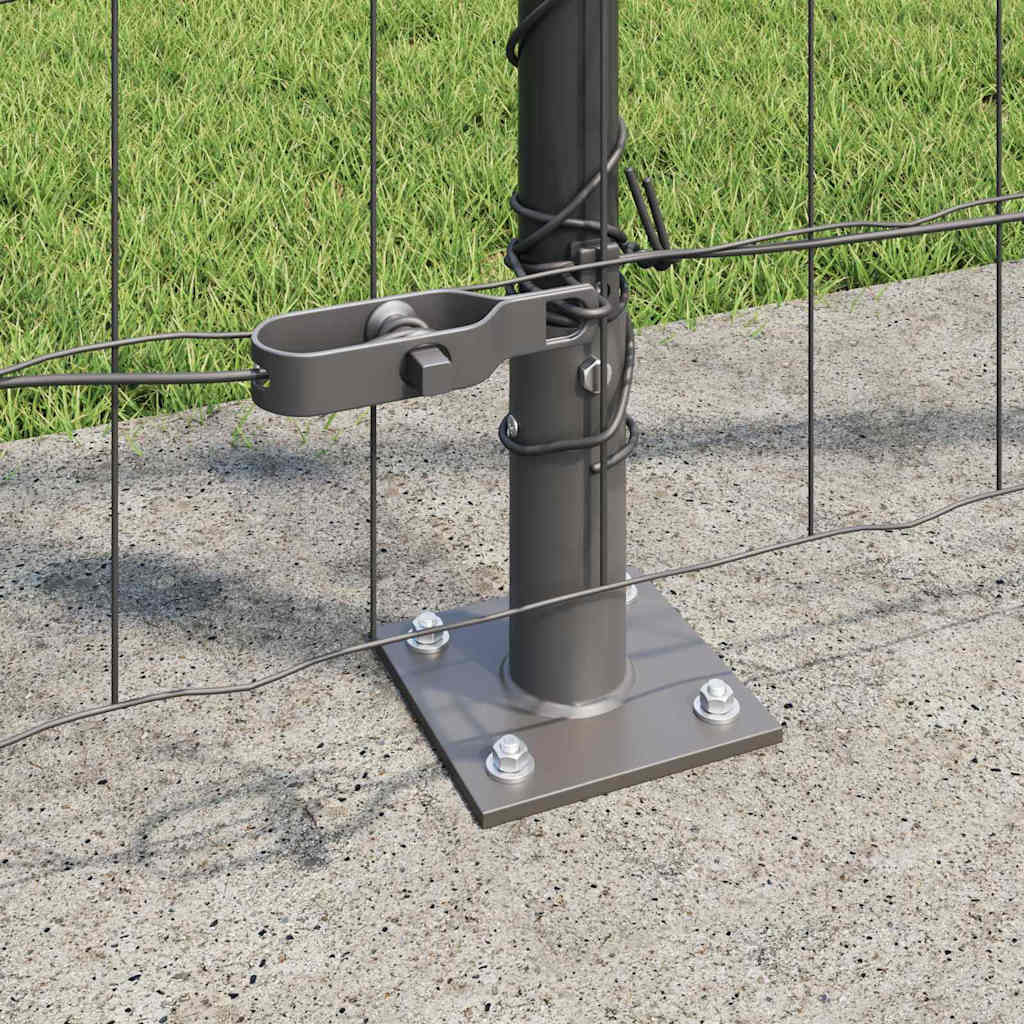 Welded Wire Fence with Concrete Base 10 x 1.2 m (W x H)