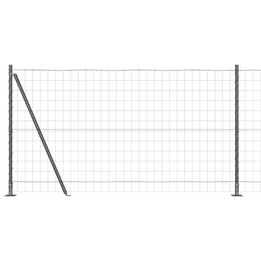 Welded Wire Fence with Concrete Base 10 x 1.2 m (W x H)
