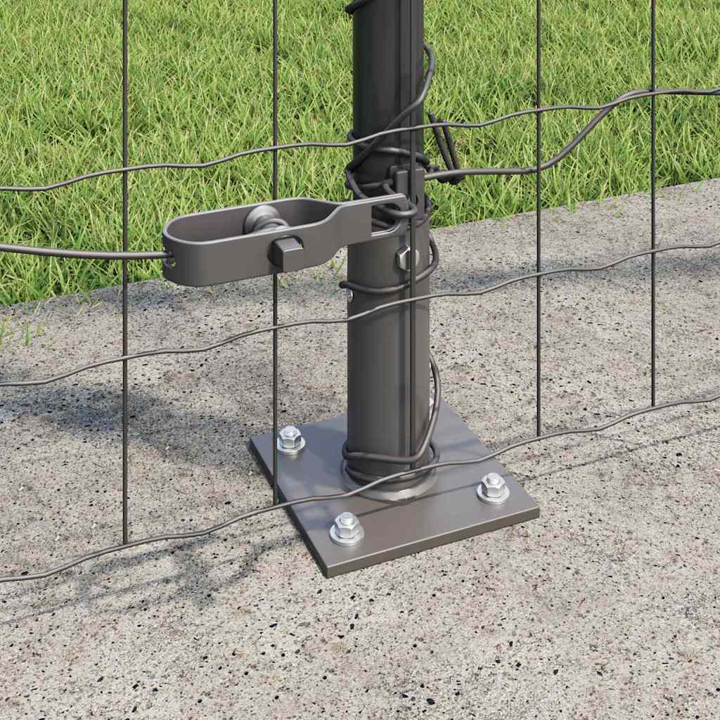 Welded Wire Fence with Concrete Base 10 x 1.4 m (W x H)
