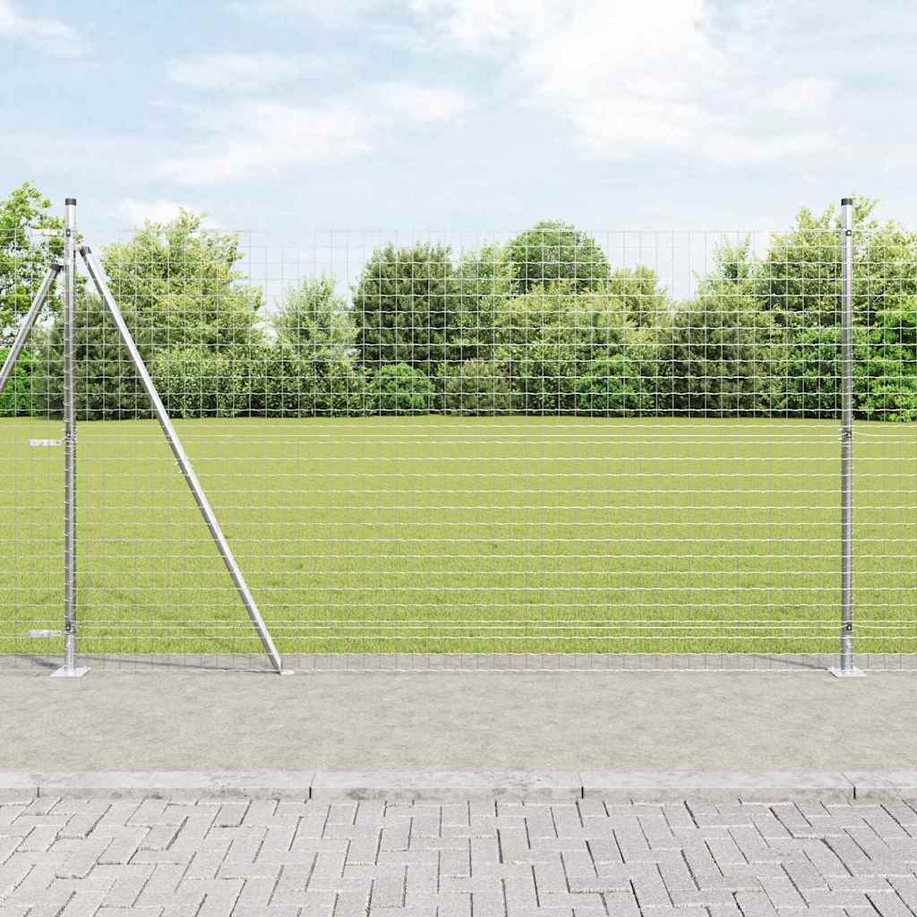 Welded Wire Fence with Concrete Base 10 x 1.4 m (W x H)