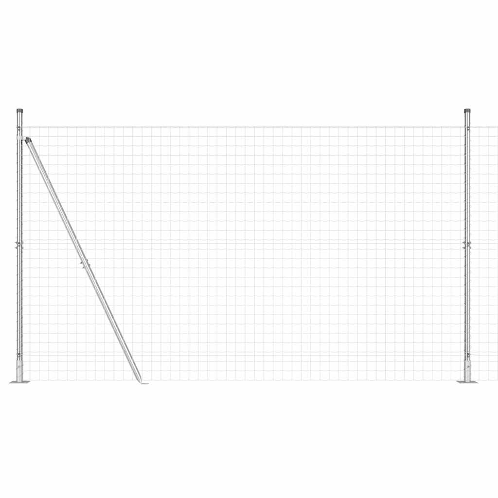Welded Wire Fence with Concrete Base 10 x 1.4 m (W x H)
