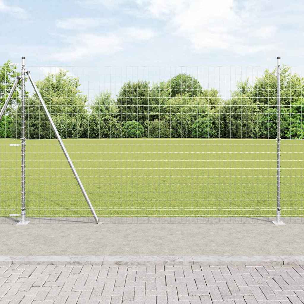 Welded Wire Fence with Concrete Base 10 x 1.6 m (W x H)