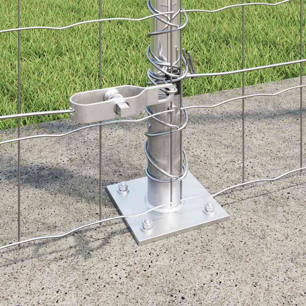 Welded Wire Fence with Concrete Base 10 x 1.5 m (W x H)