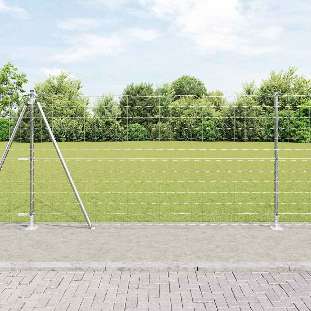 Welded Wire Fence with Concrete Base 10 x 1.2 m (W x H)