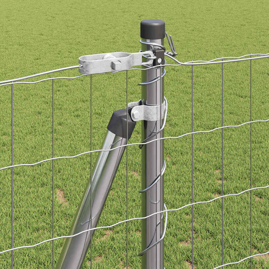 Welded Wire Fence with Concrete Base 25 x 1.2 m (W x H)