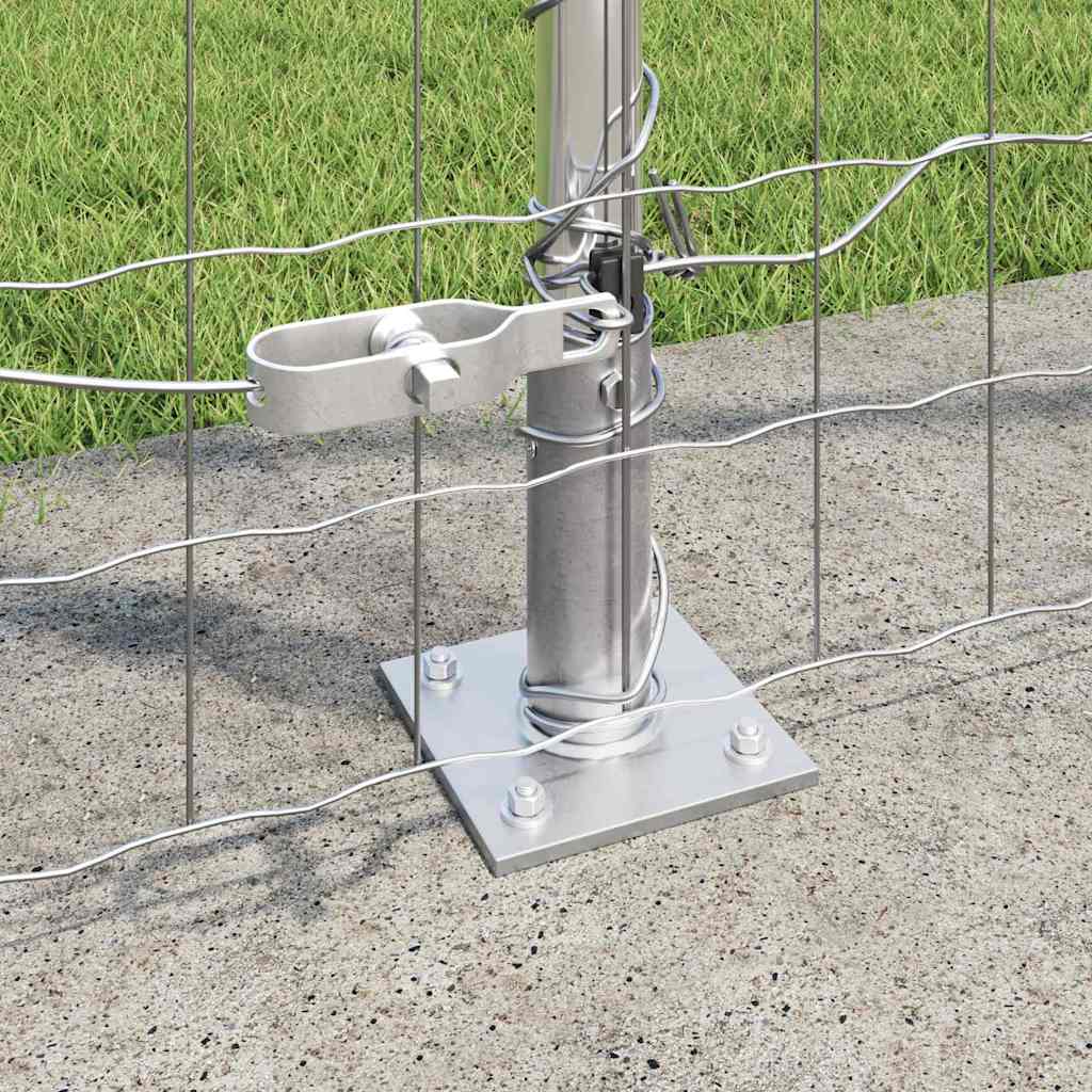 Welded Wire Fence with Concrete Base 10 x 1.4 m (W x H)
