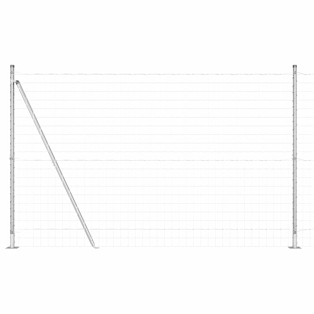 Welded Wire Fence with Concrete Base 10 x 1.4 m (W x H)