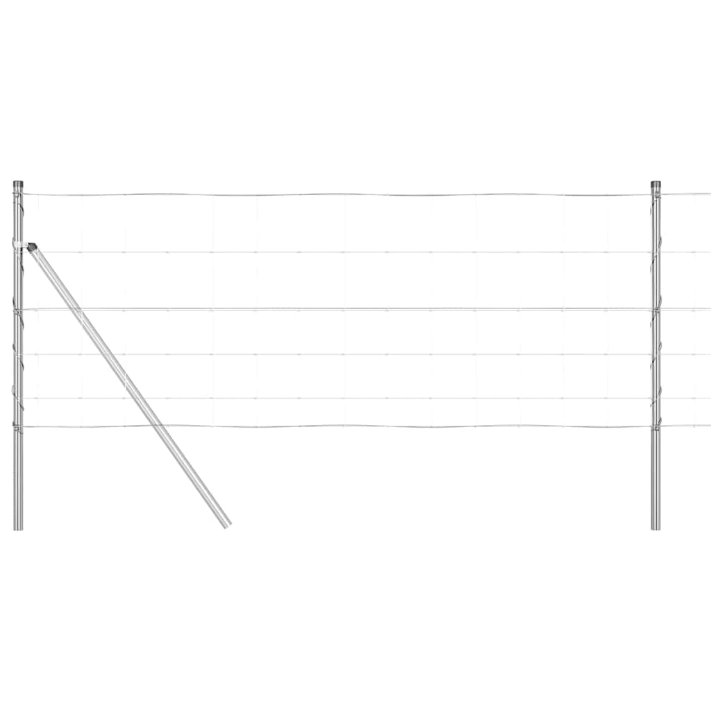 Fence Post Galvanized 25 x 0.8 m Steel