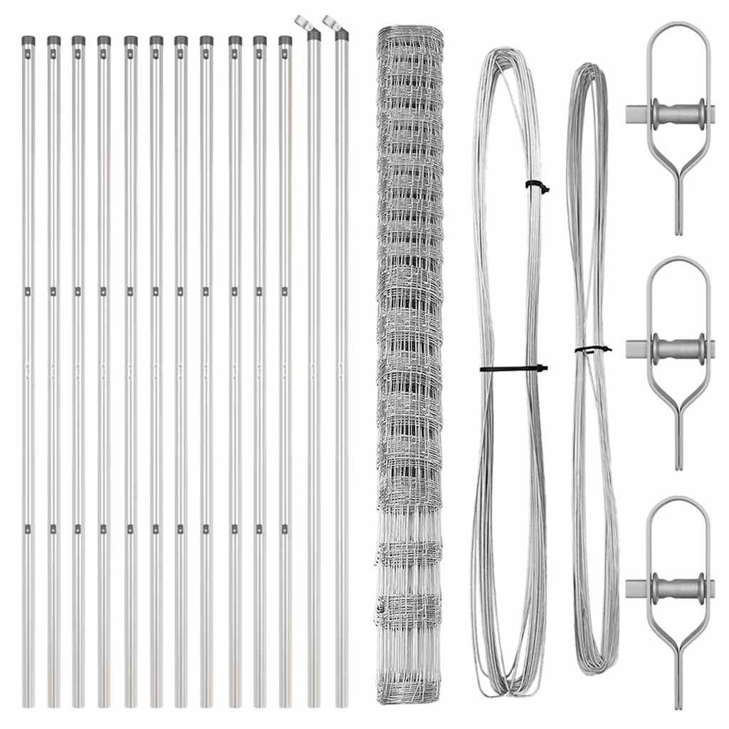 Ground Fix Welded Wire Fence 25 x 1 m (W x H)