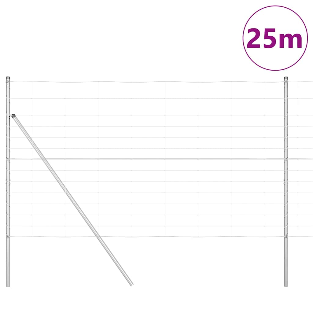 Fence Post Galvanized 25 x 1.4 m Steel