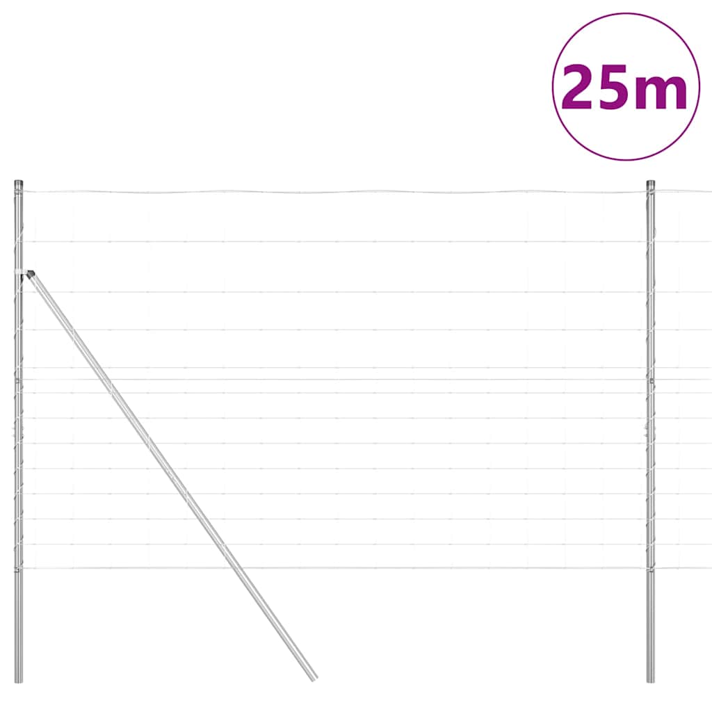Fence Post Galvanized 25 x 1.5 m Steel