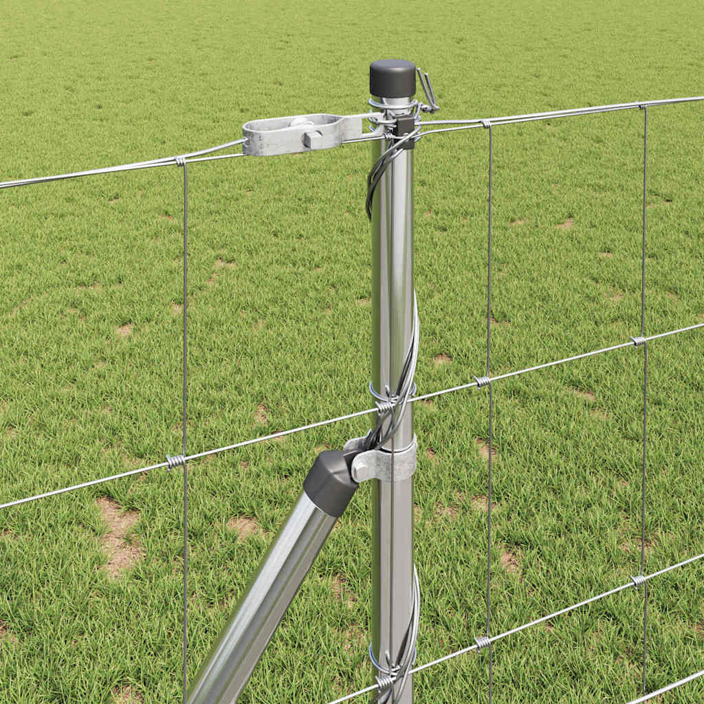 Fence Post Galvanized 50 x 1 m Steel